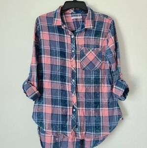 Kenneth Cole Reaction plaid shirt